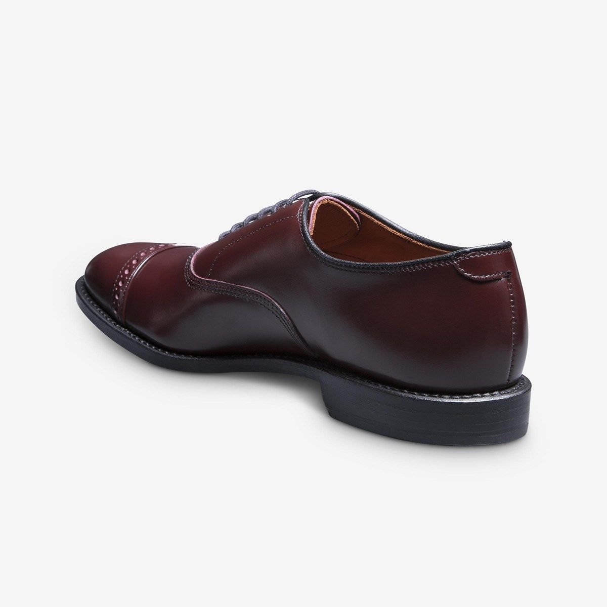 Fifth Avenue Cap-toe Oxford Dress Shoe - Burgundy Leather