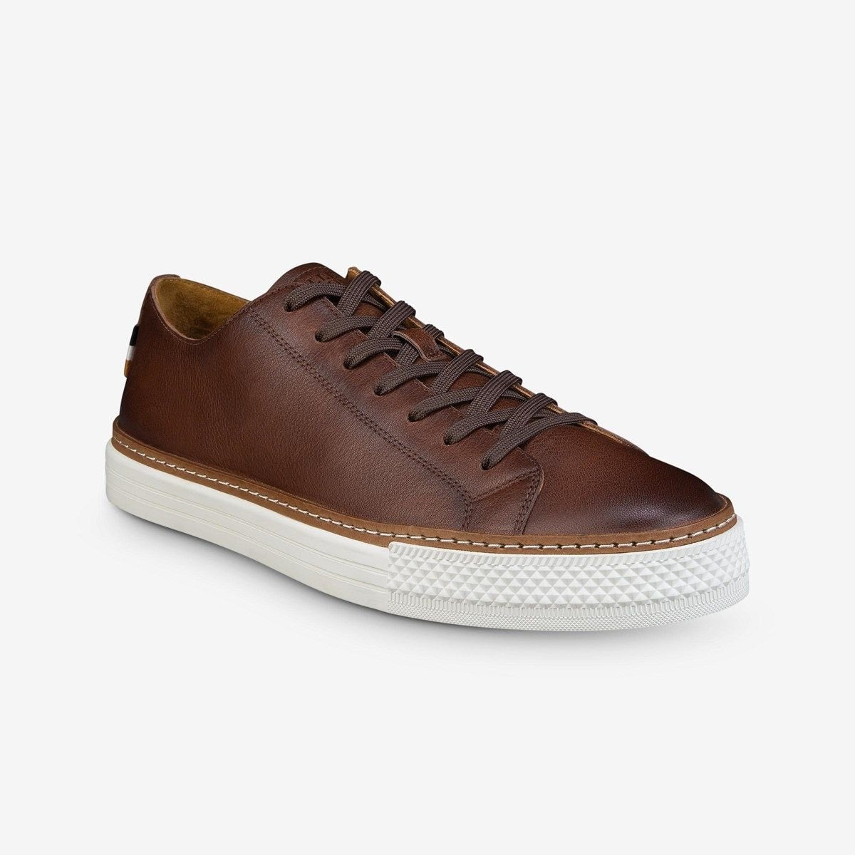Paxton Lace-up Sneaker - Dark Brown Leather