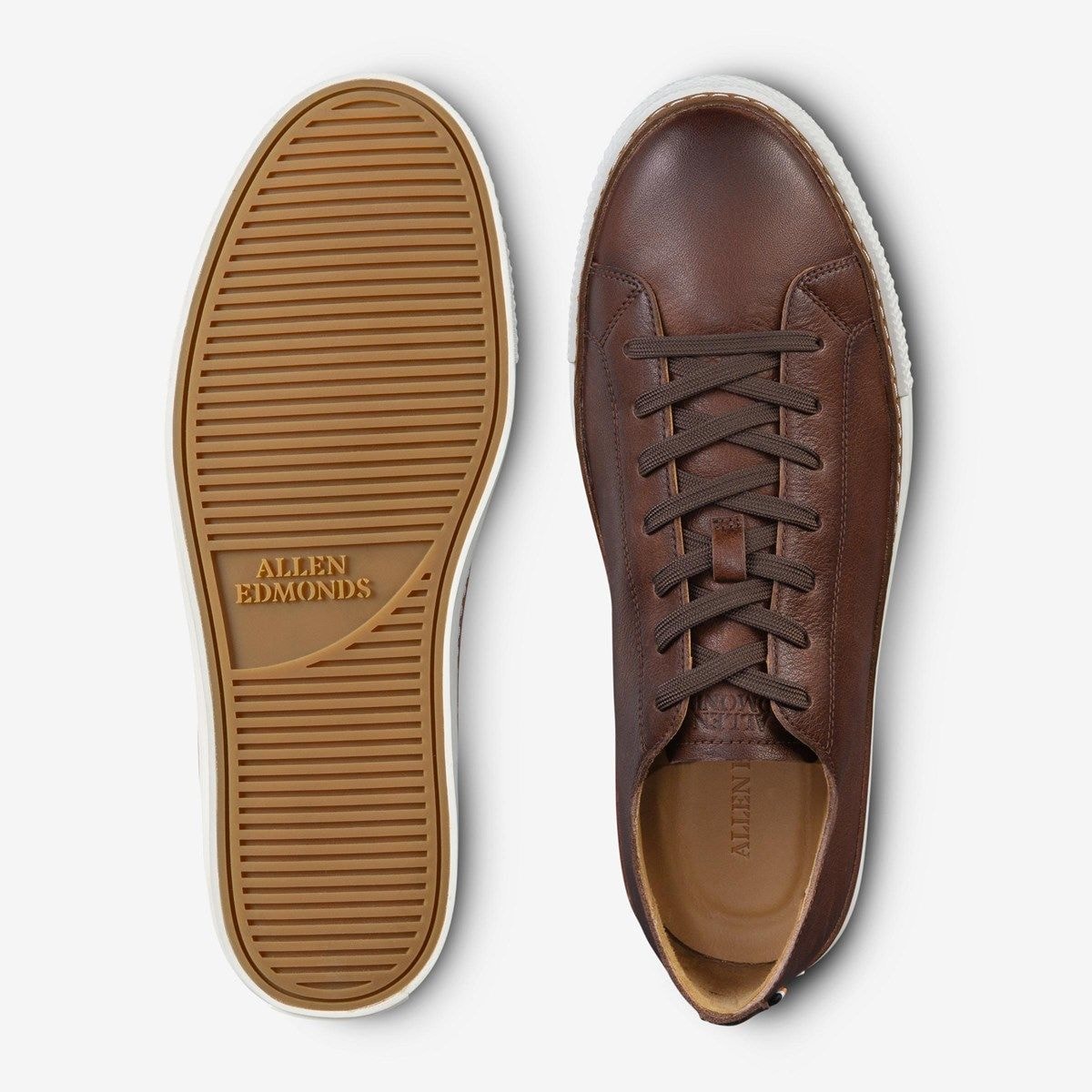 Paxton Lace-up Sneaker - Dark Brown Leather