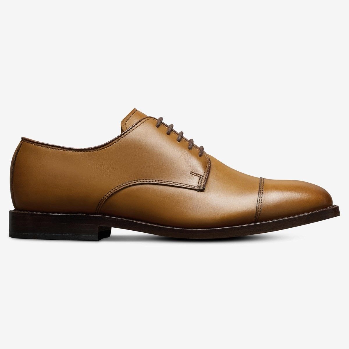 Park Avenue Cap-toe Derby Dress Shoe - Walnut Leather