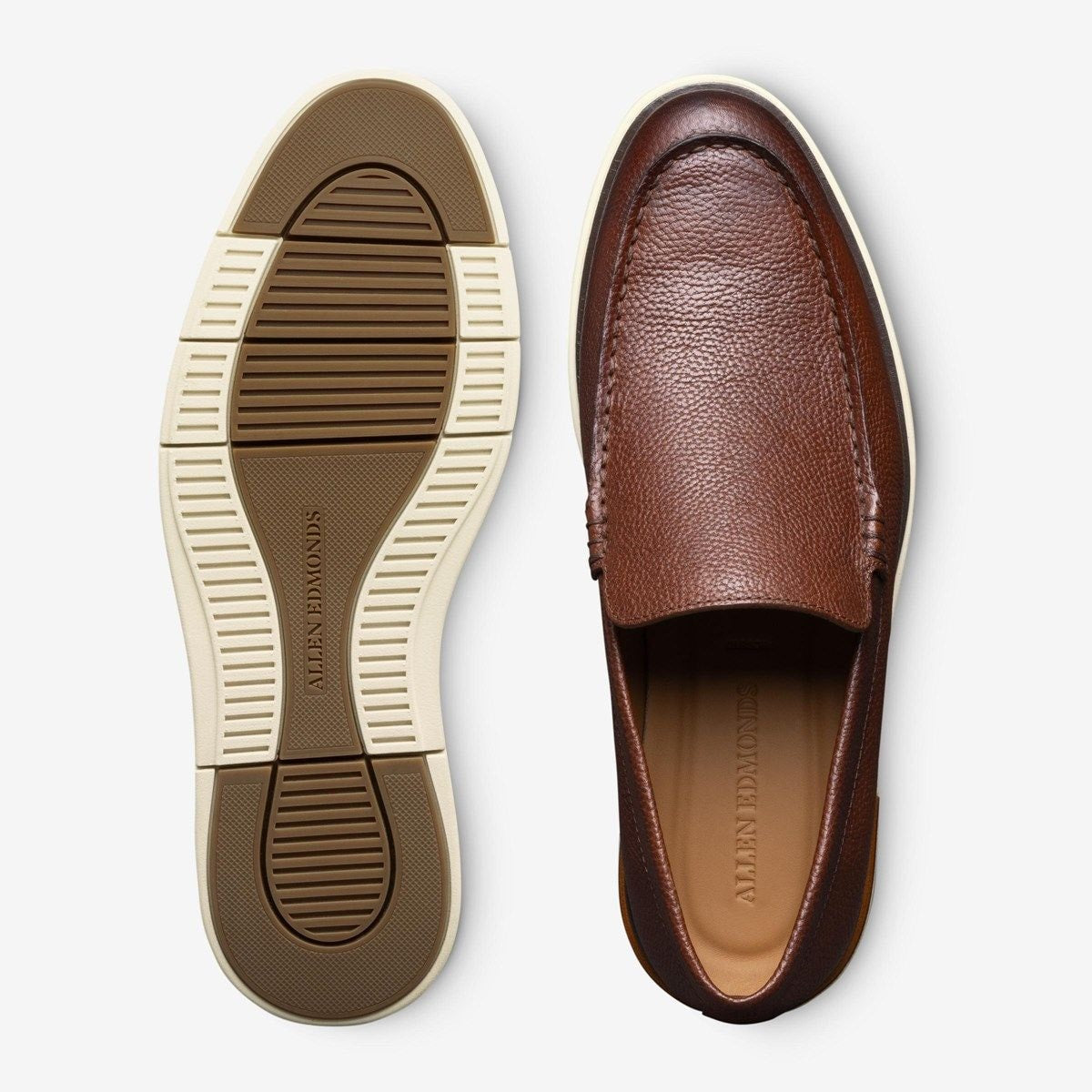 Carson Venetian Hybrid Slip-on - Chili Leather