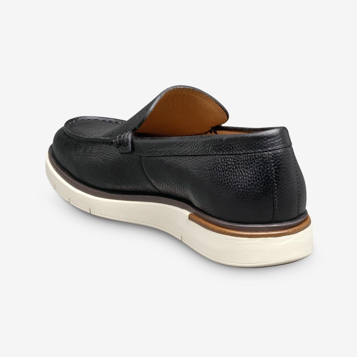 Carson Venetian Hybrid Slip-on - Black Leather