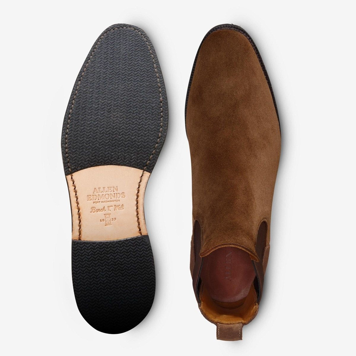 Liverpool Chelsea Dress Boot - Polo Brown Suede