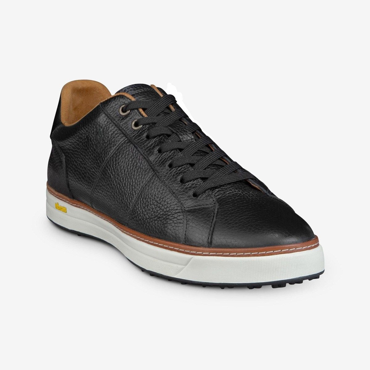 Pines Derby Golf Shoe - Black Leather