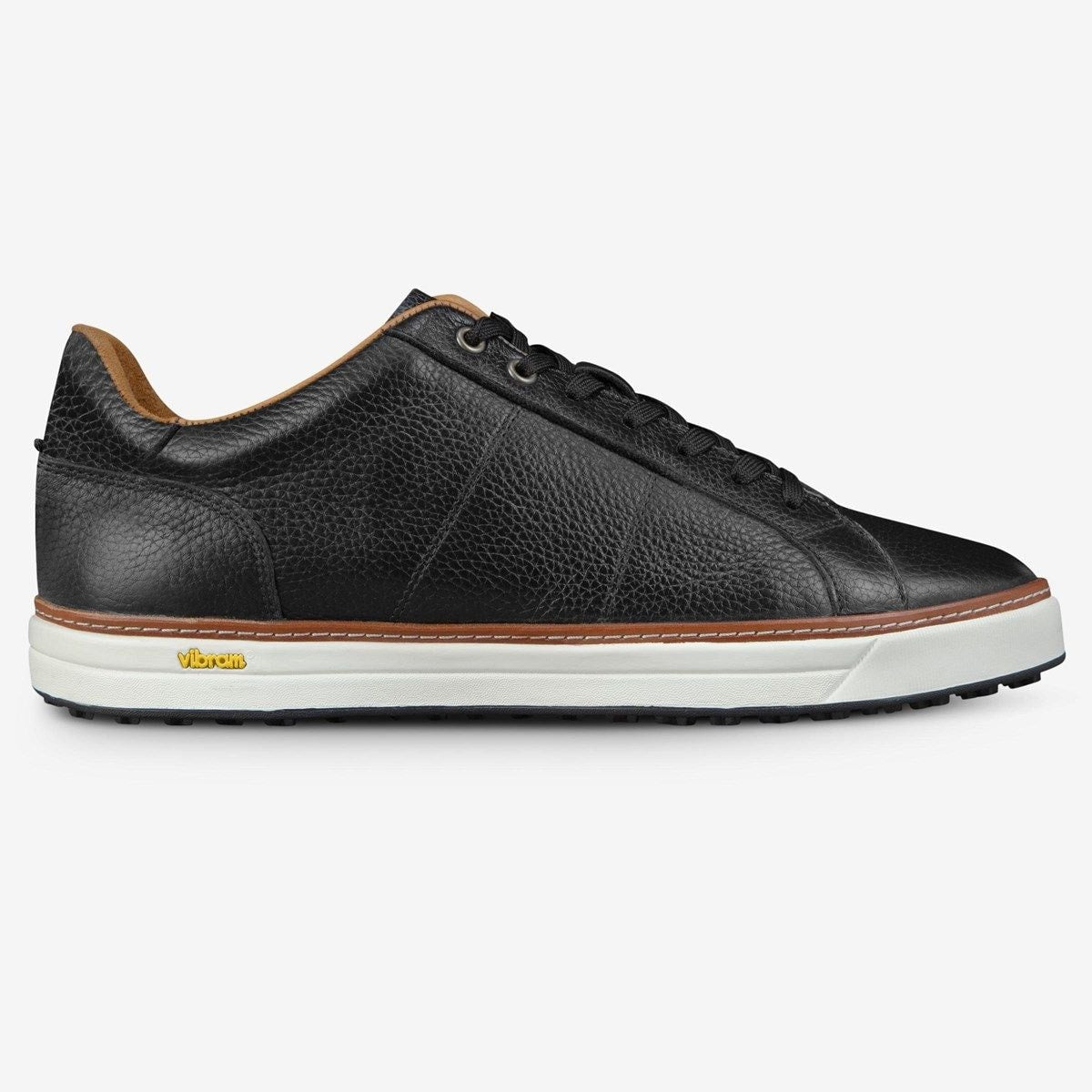 Pines Derby Golf Shoe - Black Leather