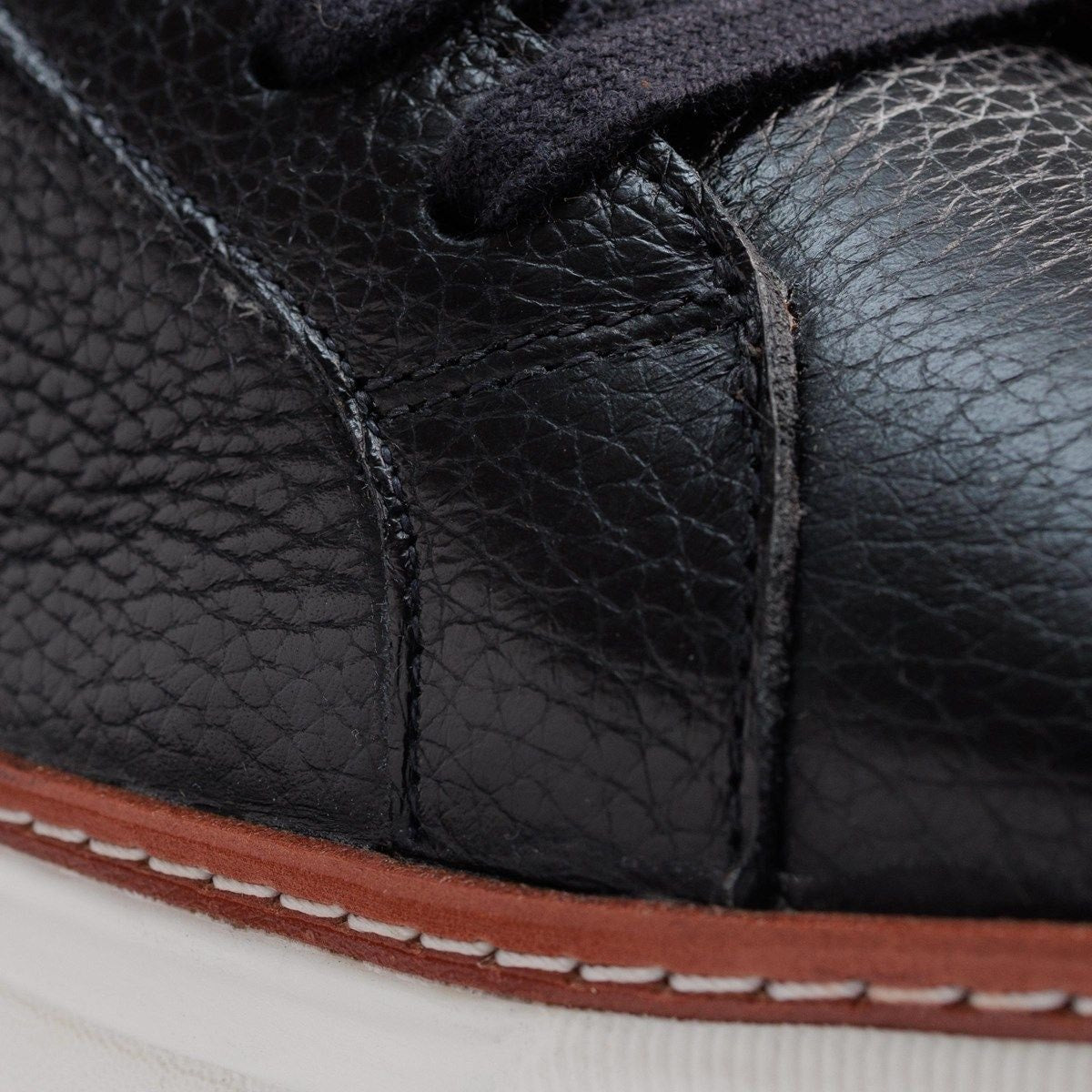 Pines Derby Golf Shoe - Black Leather