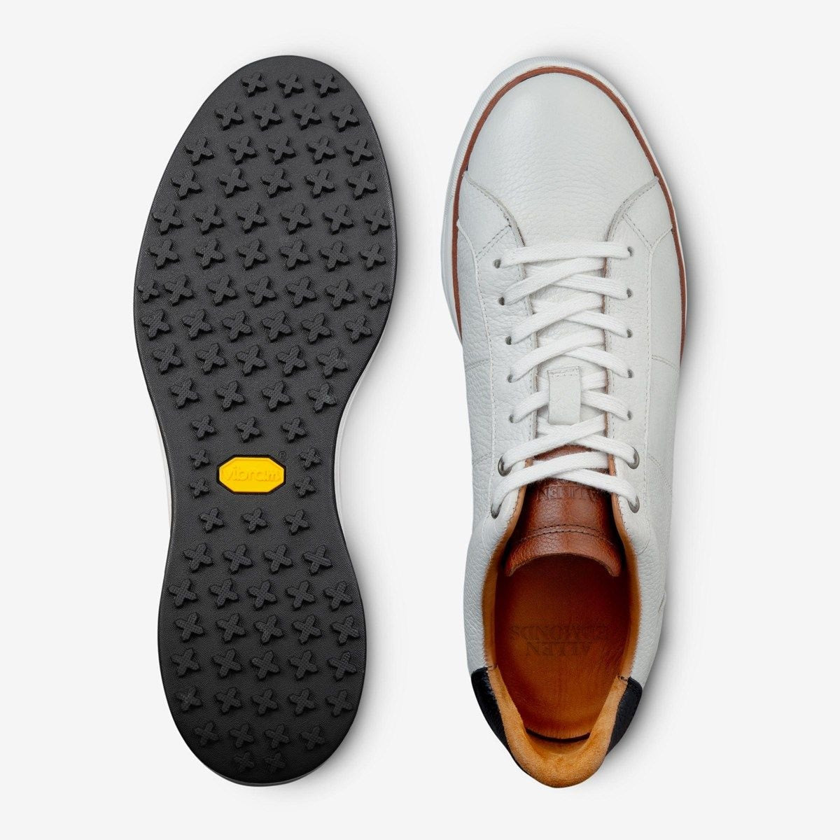 Pines Derby Golf Shoe - White Leather (EC4501260)