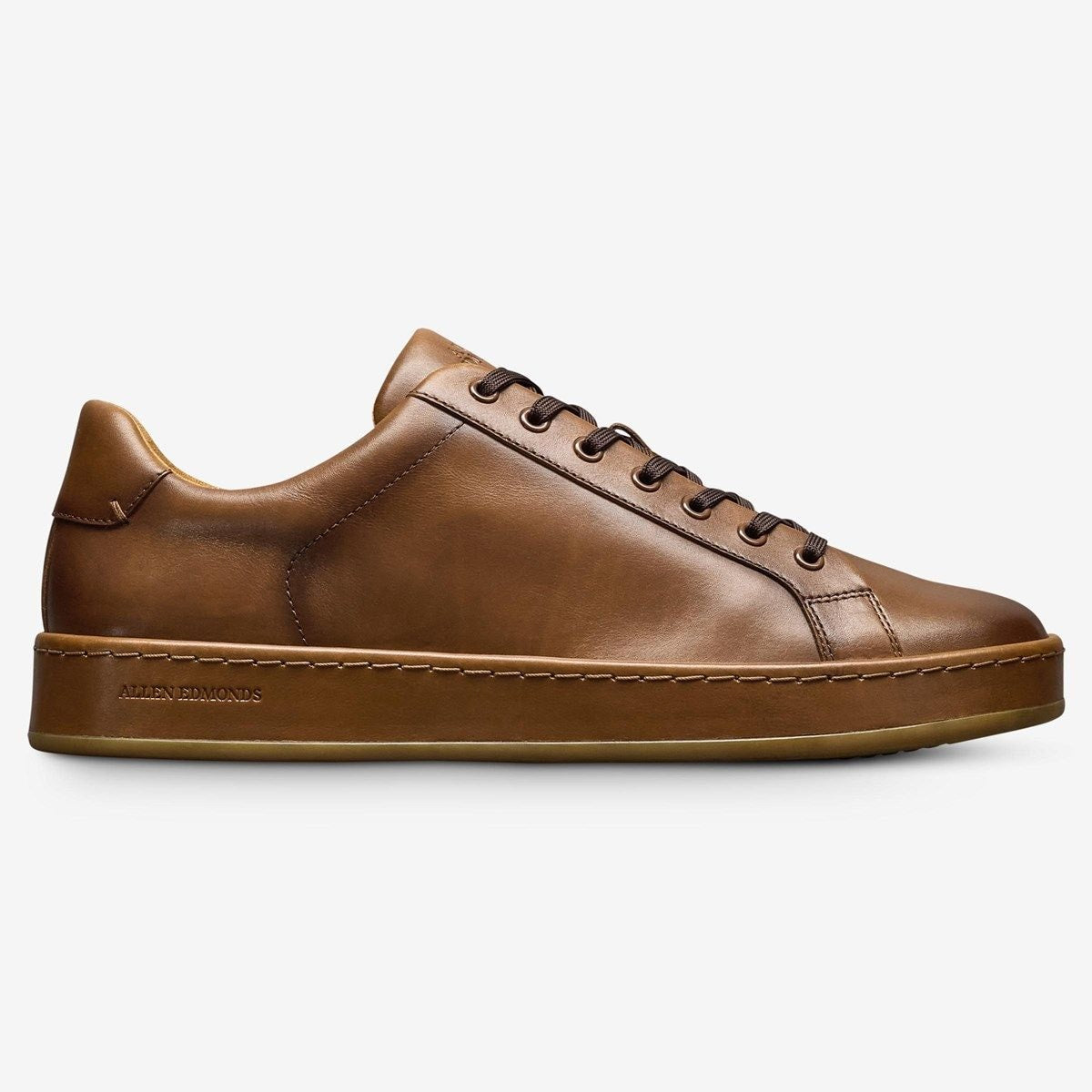 Barnes Lace-up Sneaker - Coffee Leather
