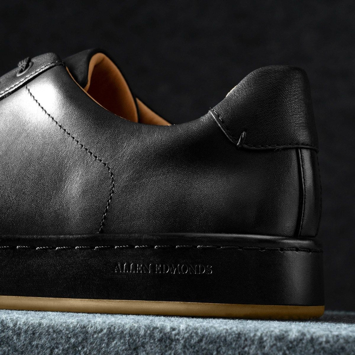 Barnes Lace-up Sneaker - Black Leather