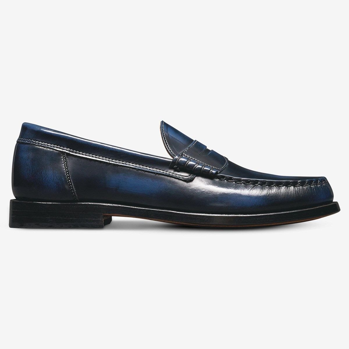 Newman Penny Loafer - Antique Navy Leather