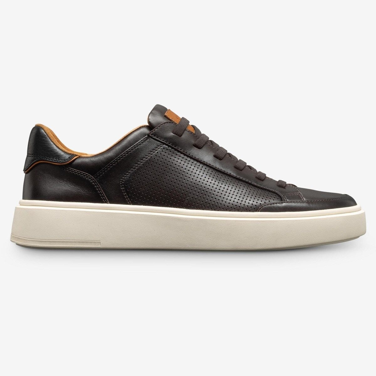 Oliver Slip-on Stretch-lace Sneaker - Espresso Leather