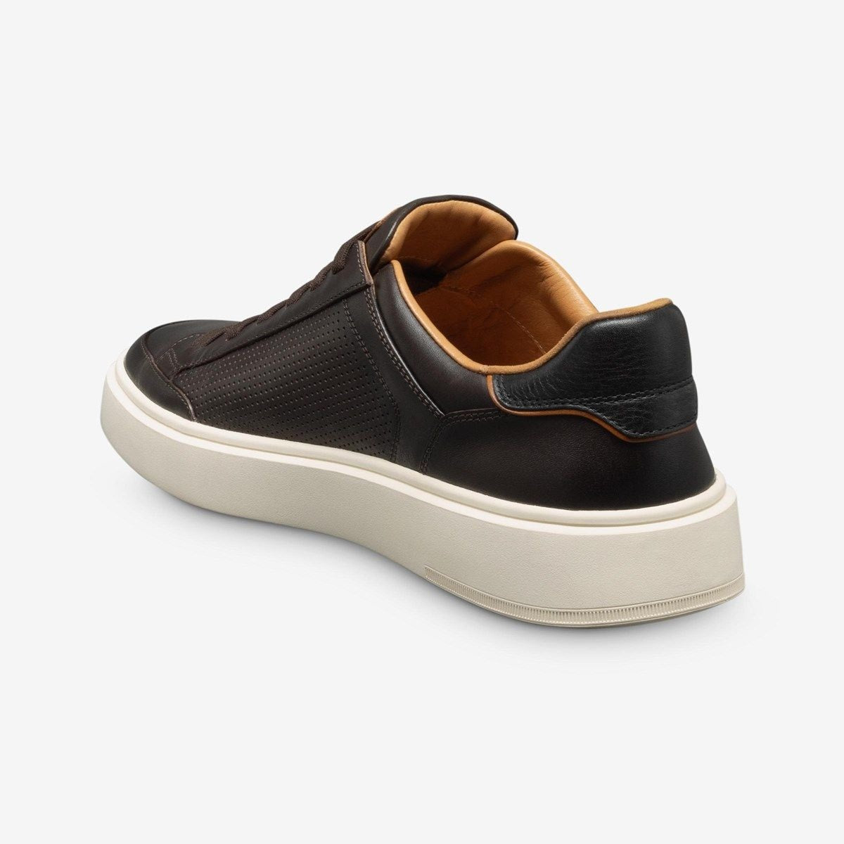 Oliver Slip-on Stretch-lace Sneaker - Espresso Leather