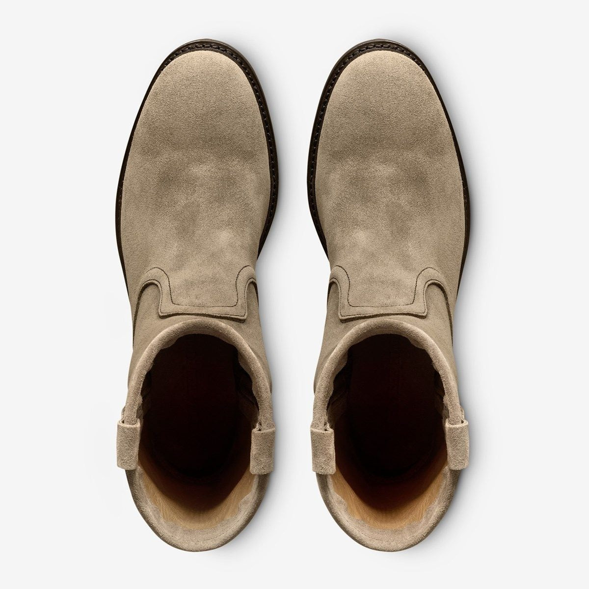 Dallas Roper Low Boot - Light Brown Suede