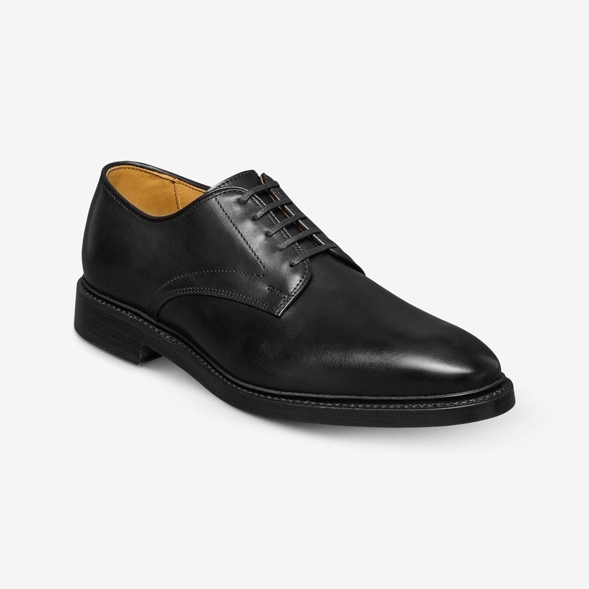 Maxwell Reserve Plain-toe Derby Dress Shoe - Black Leather