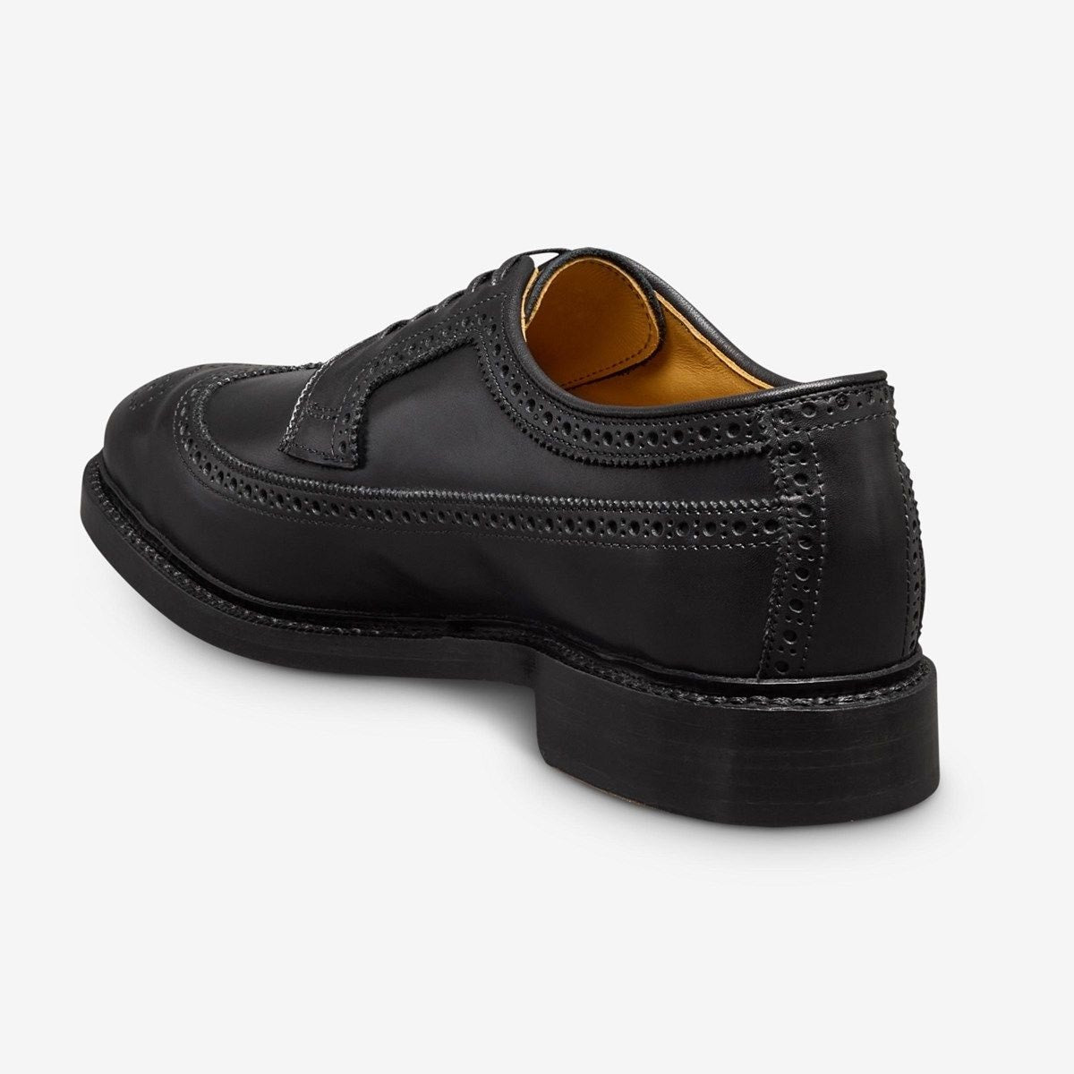 Mason Reserve Wingtip Derby Dress Shoe - Black Leather