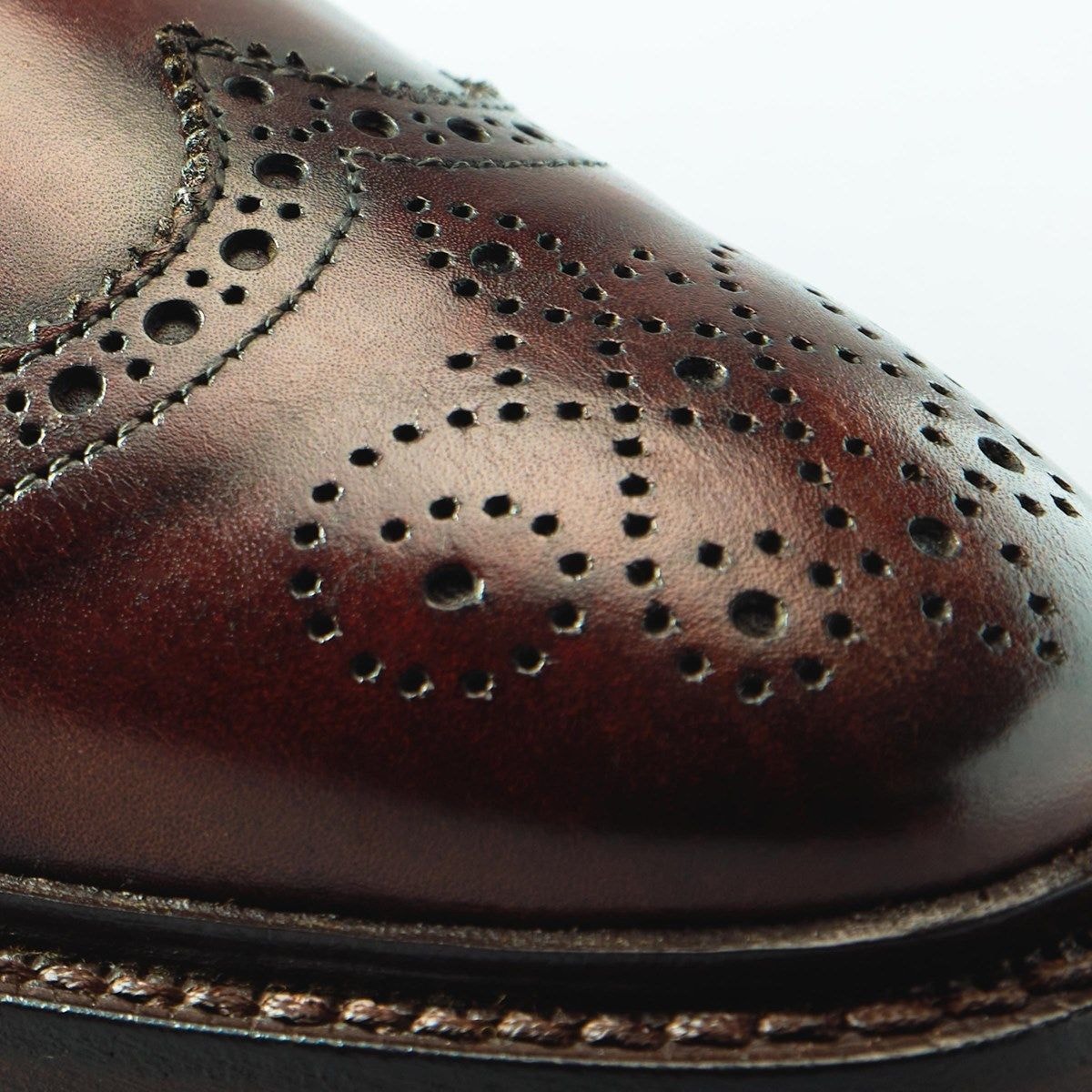 Mason Reserve Wingtip Derby Dress Shoe - Chili Leather