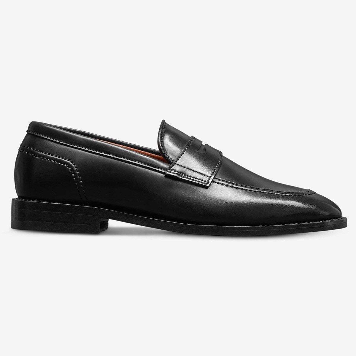 Randolph 2.0 Shell Cordovan Penny Loafer - Black Cordovan Leather