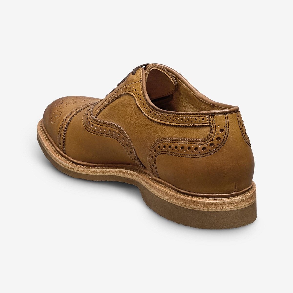 Strand Verse Cap-toe Oxford Dress Shoe - Walnut Leather