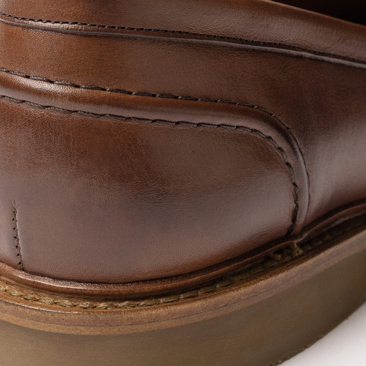 Randolph Verse Penny Loafer - Chili Leather