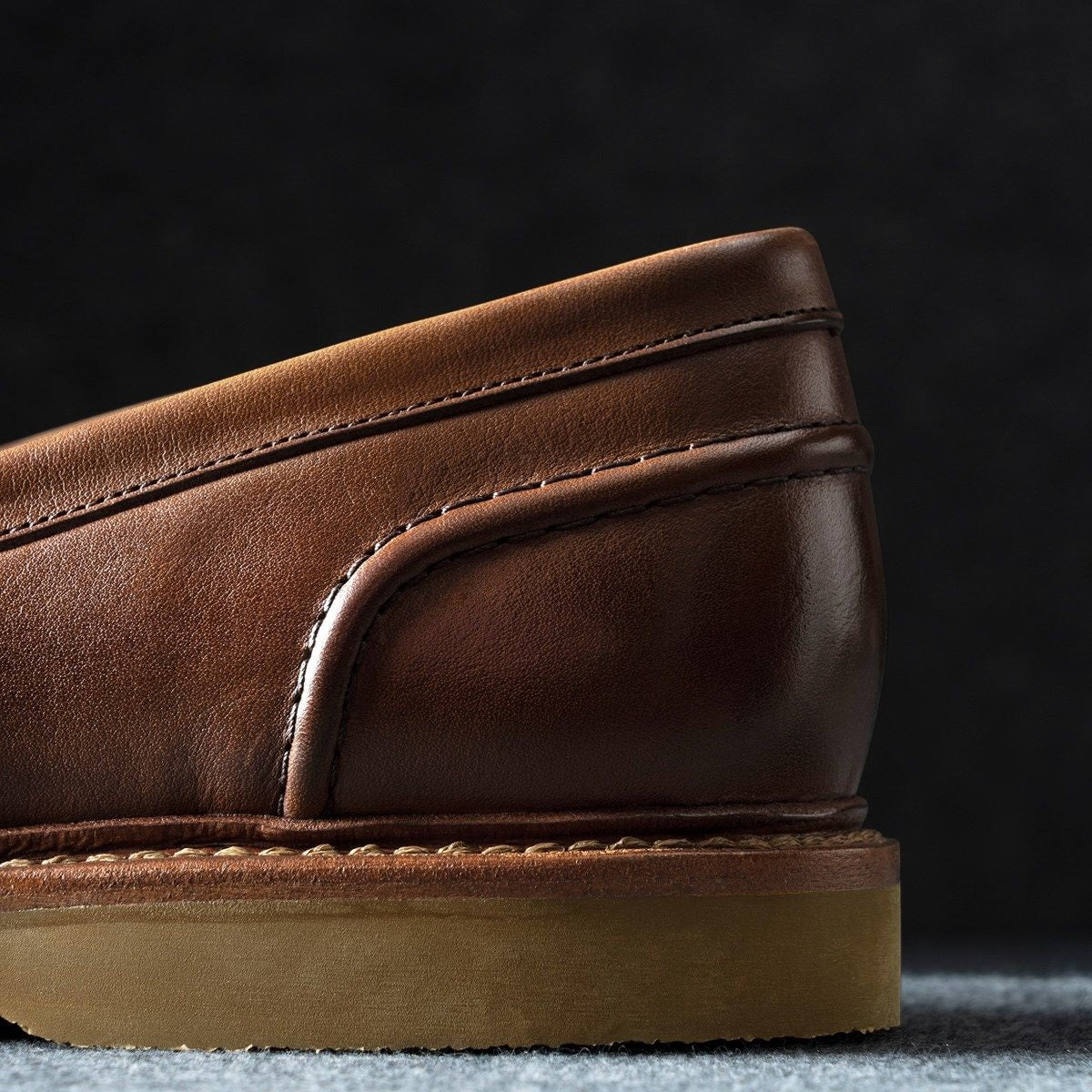 Randolph Verse Penny Loafer - Chili Leather