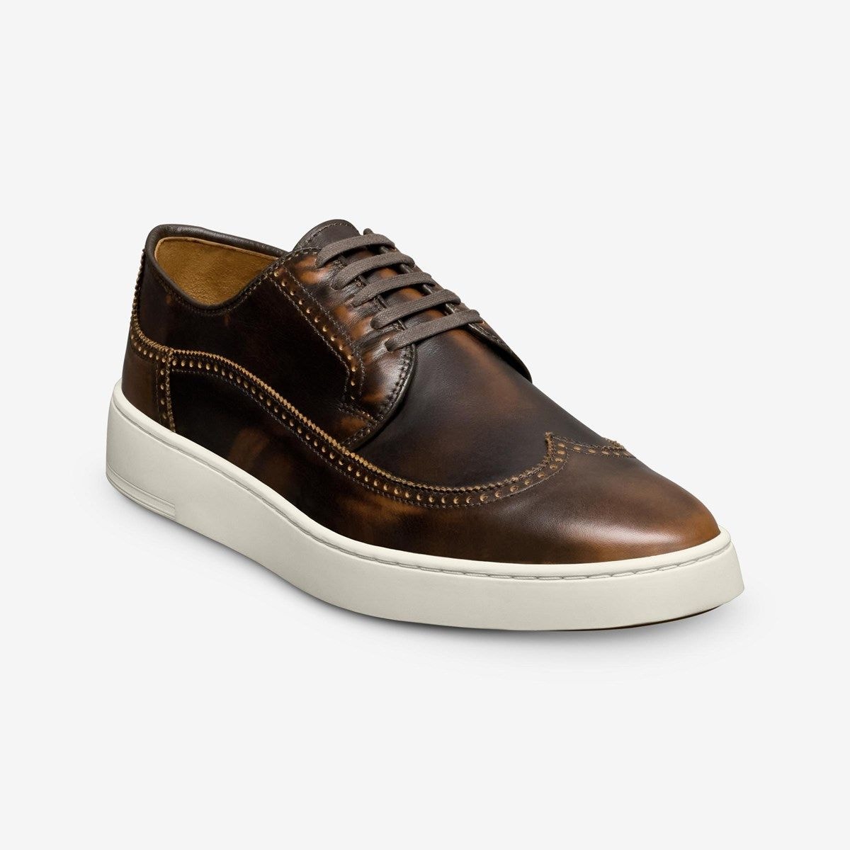 Winston Wingtip Sneaker - Vintage Hickory Leather