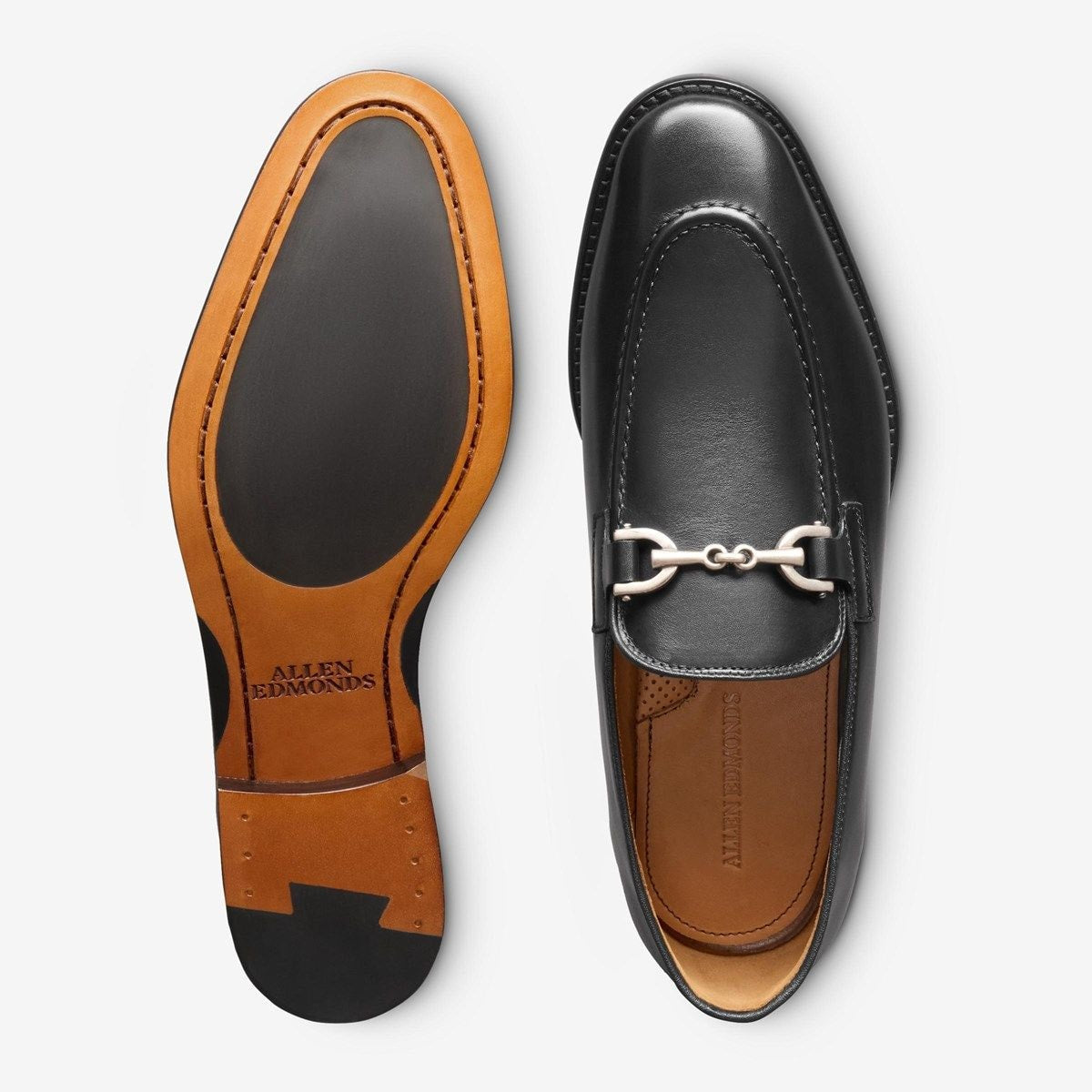 Factory Second Stanton Bit Loafer - Black Leather