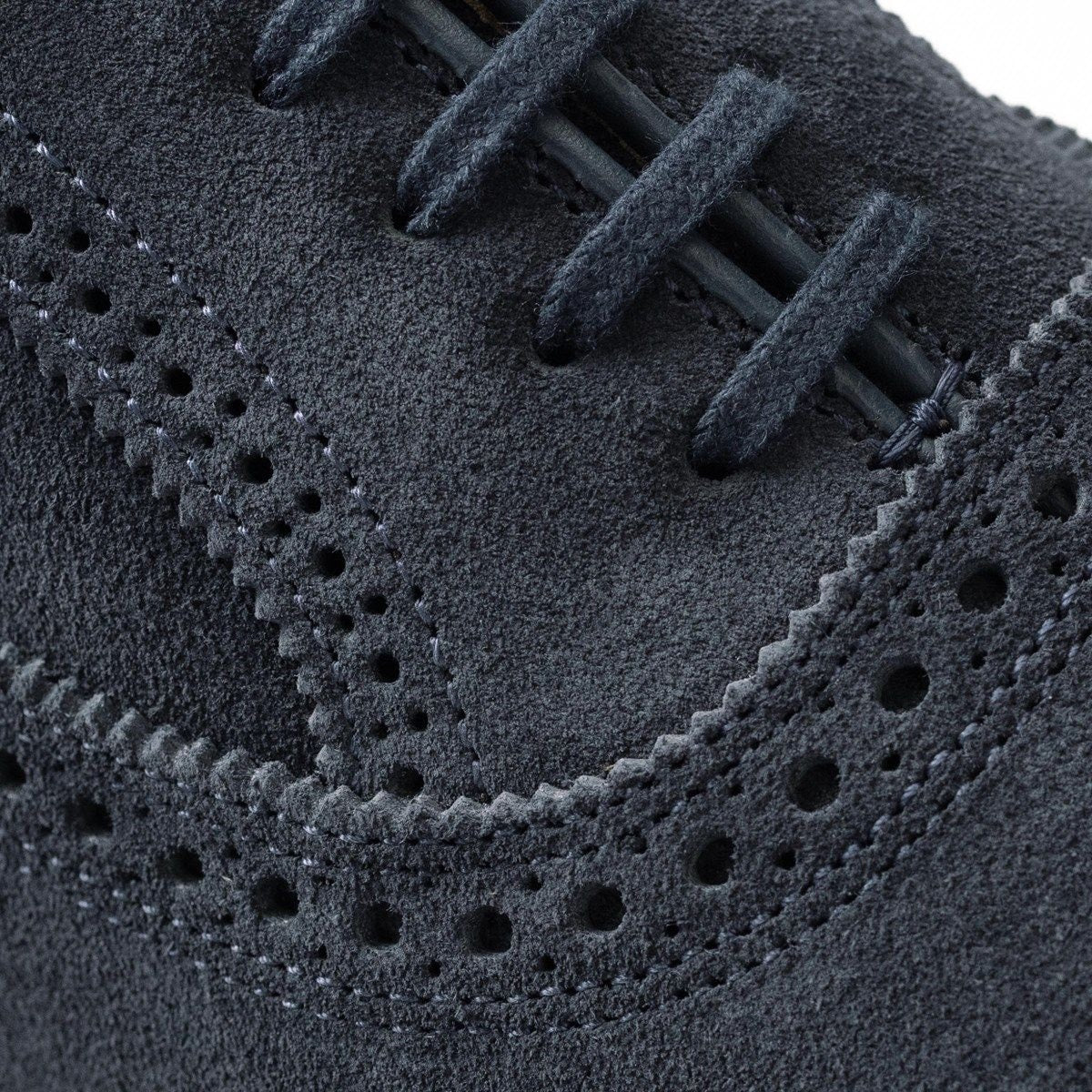 Strand Verse Cap-toe Oxford Dress Shoe - Navy Suede