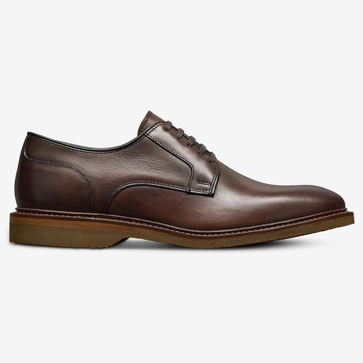 Walker Verse Plain-toe Derby Dress Shoe - Chili Leather