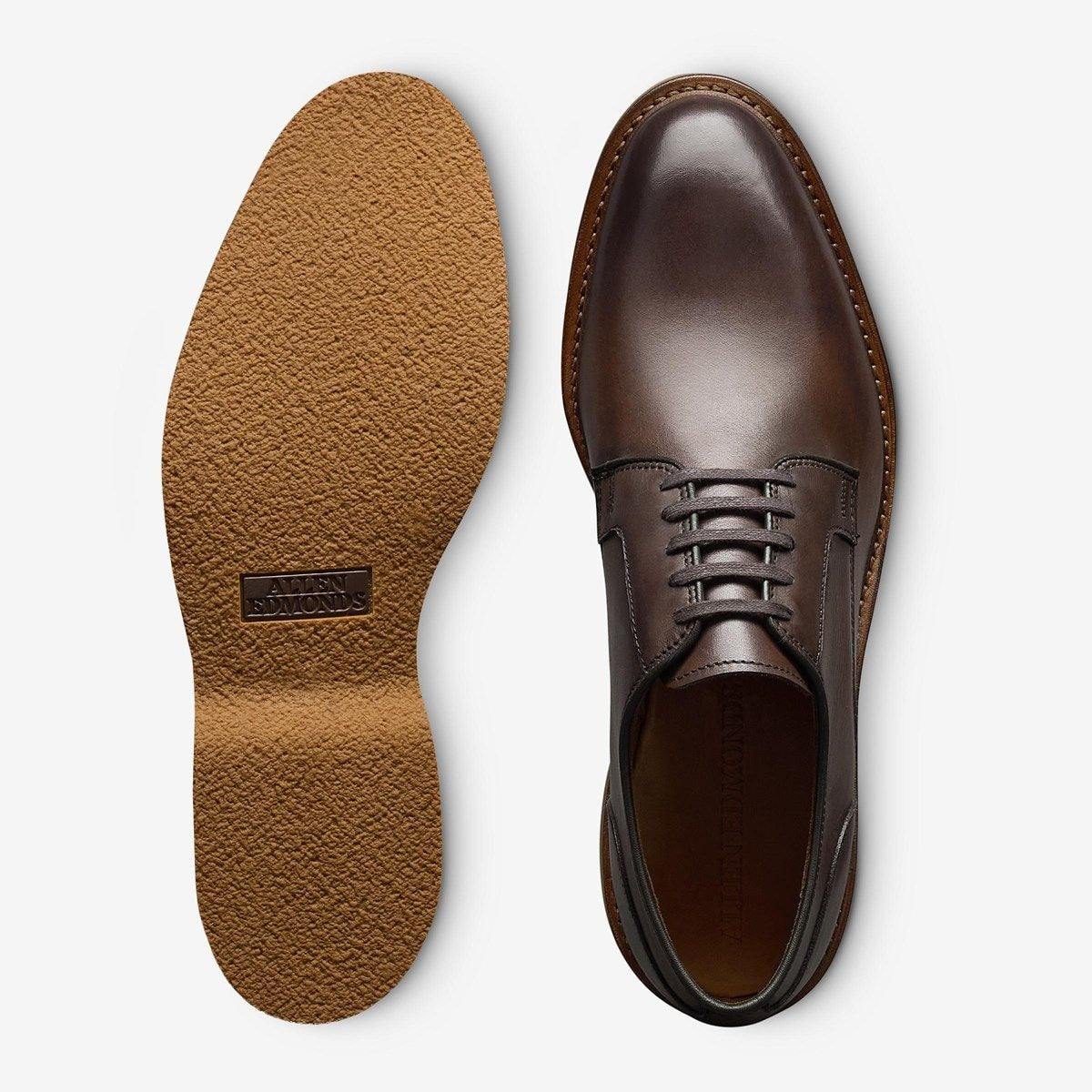 Walker Verse Plain-toe Derby Dress Shoe - Chili Leather