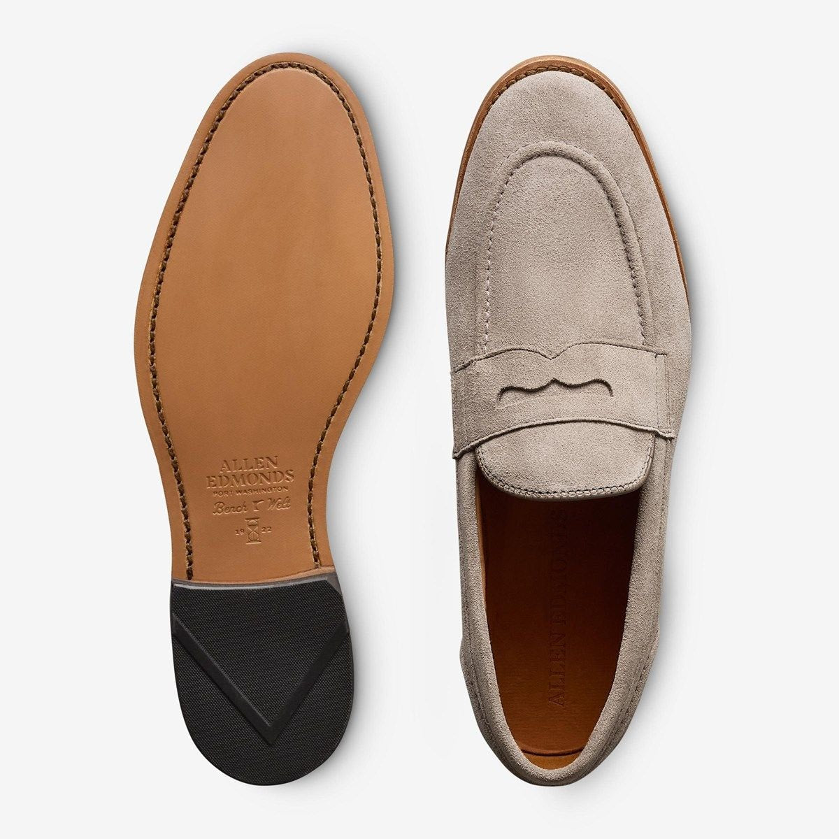 Randolph 2.0 Penny Loafer - Pewter Suede