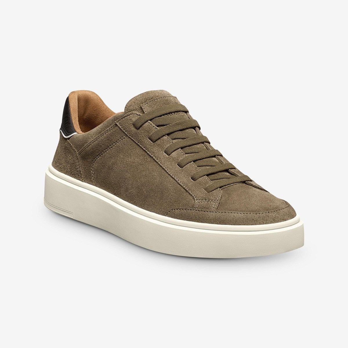 Oliver Slip-on Stretch-lace Sneaker - Tobacco Suede