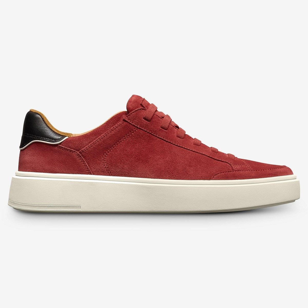 Oliver Slip-on Stretch-lace Sneaker - True Red Suede