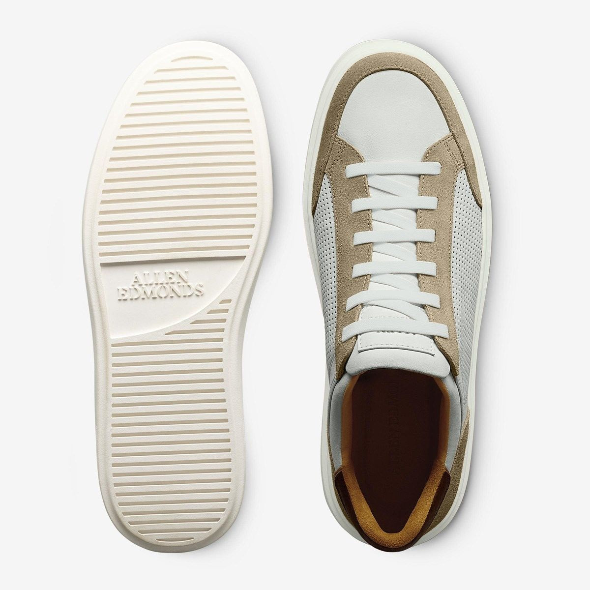 Oliver Slip-on Stretch-lace Sneaker - Bone Leather Mix