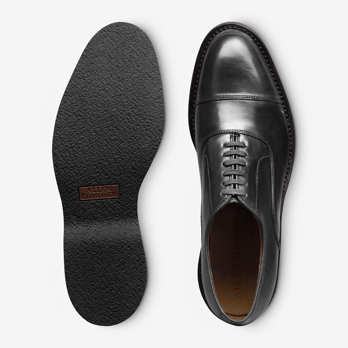 Park Avenue Verse Cap-toe Oxford Dress Shoe - Black Leather (EC4501689)