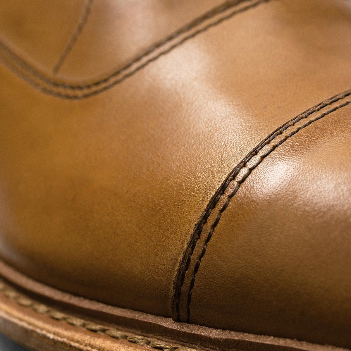 Park Avenue Verse Cap-toe Oxford Dress Shoe - Walnut Leather