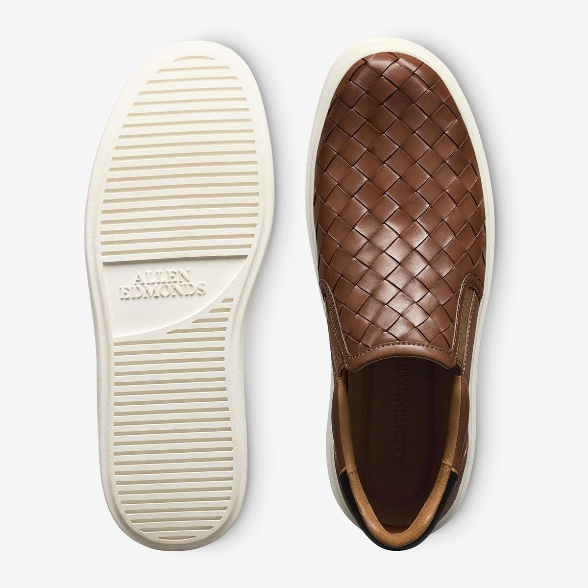 Oliver Woven Slip-on Sneaker - Chili Leather