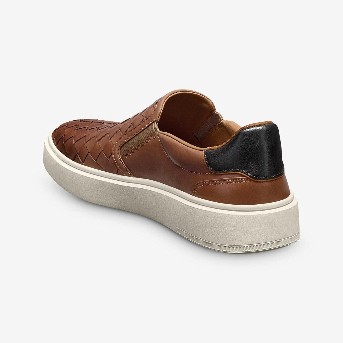 Oliver Woven Slip-on Sneaker - Chili Leather