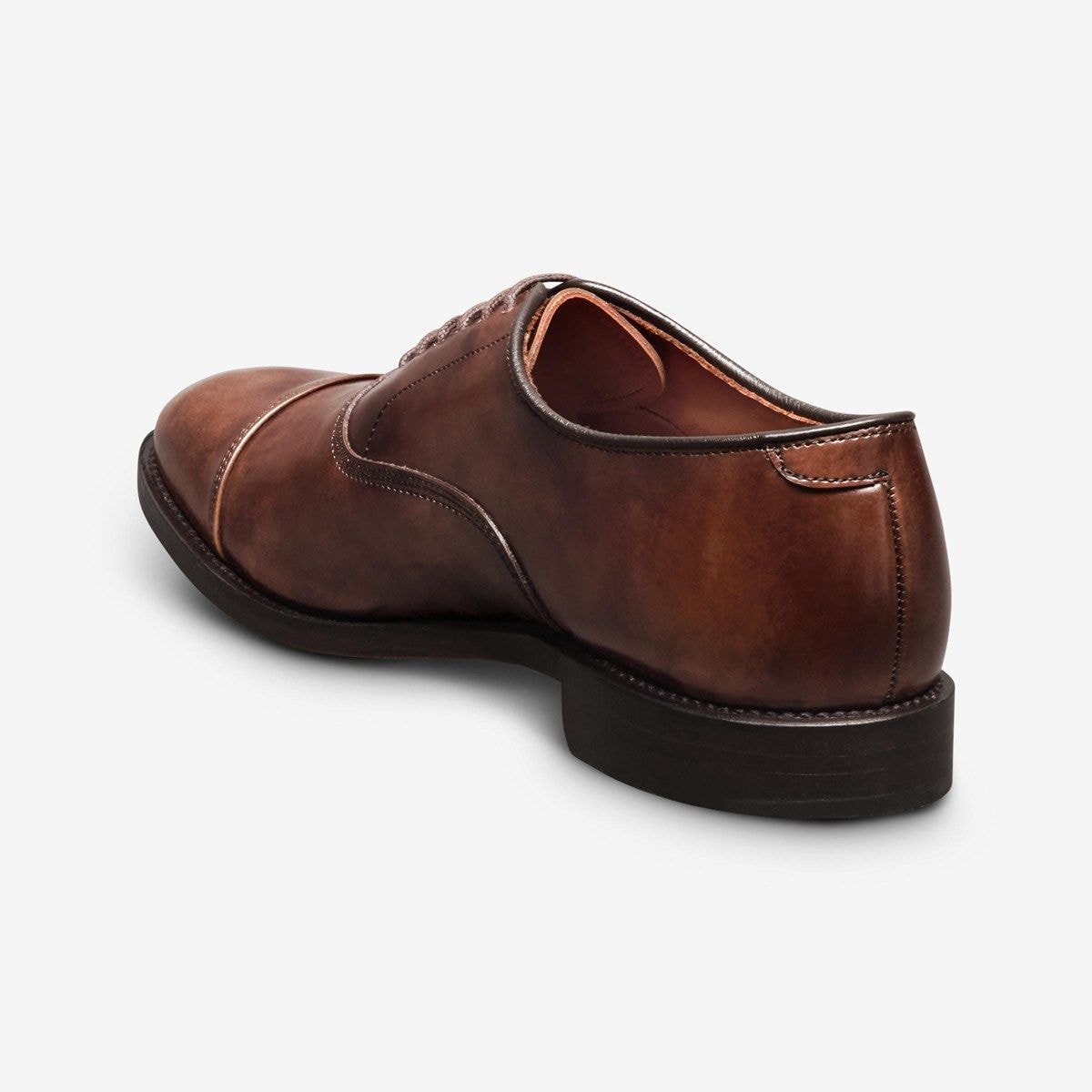 Park Avenue Cap-toe Oxford Dress Shoe - Brown Museum Leather