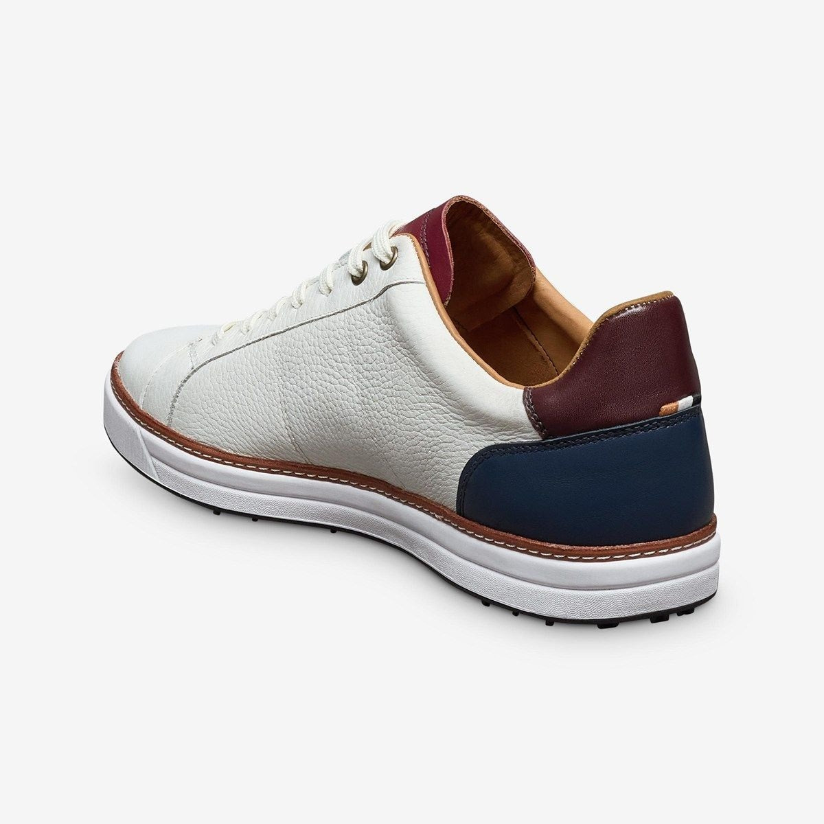 Pines Derby Golf Shoe - White Leather