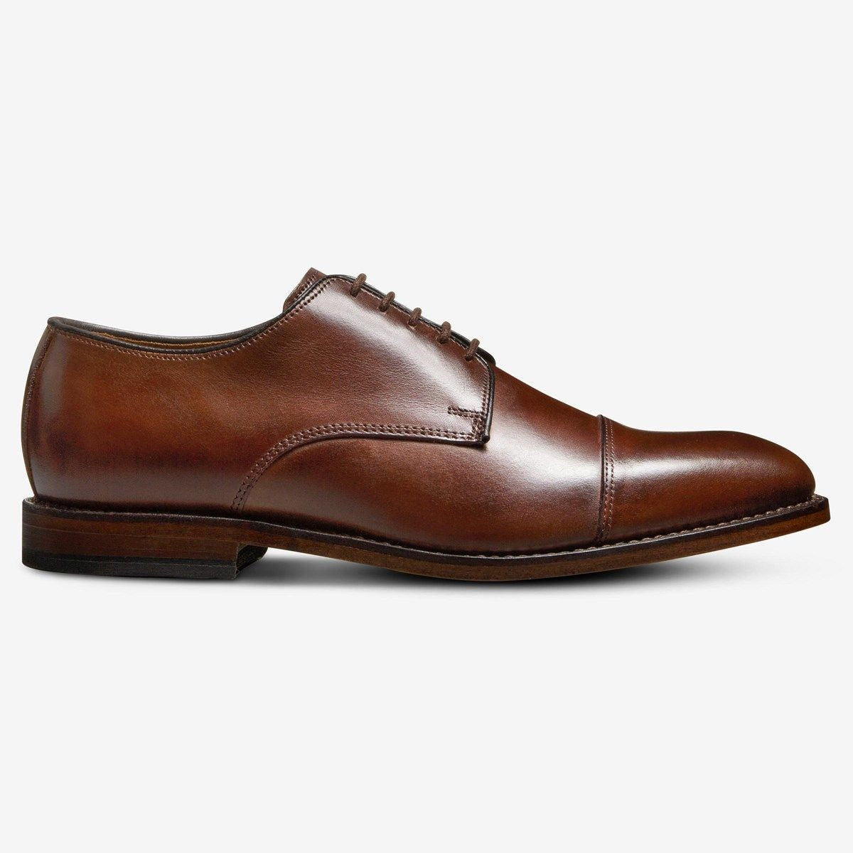 Factory Second Park Avenue Cap-toe Derby Dress Shoe - Chili Leather
