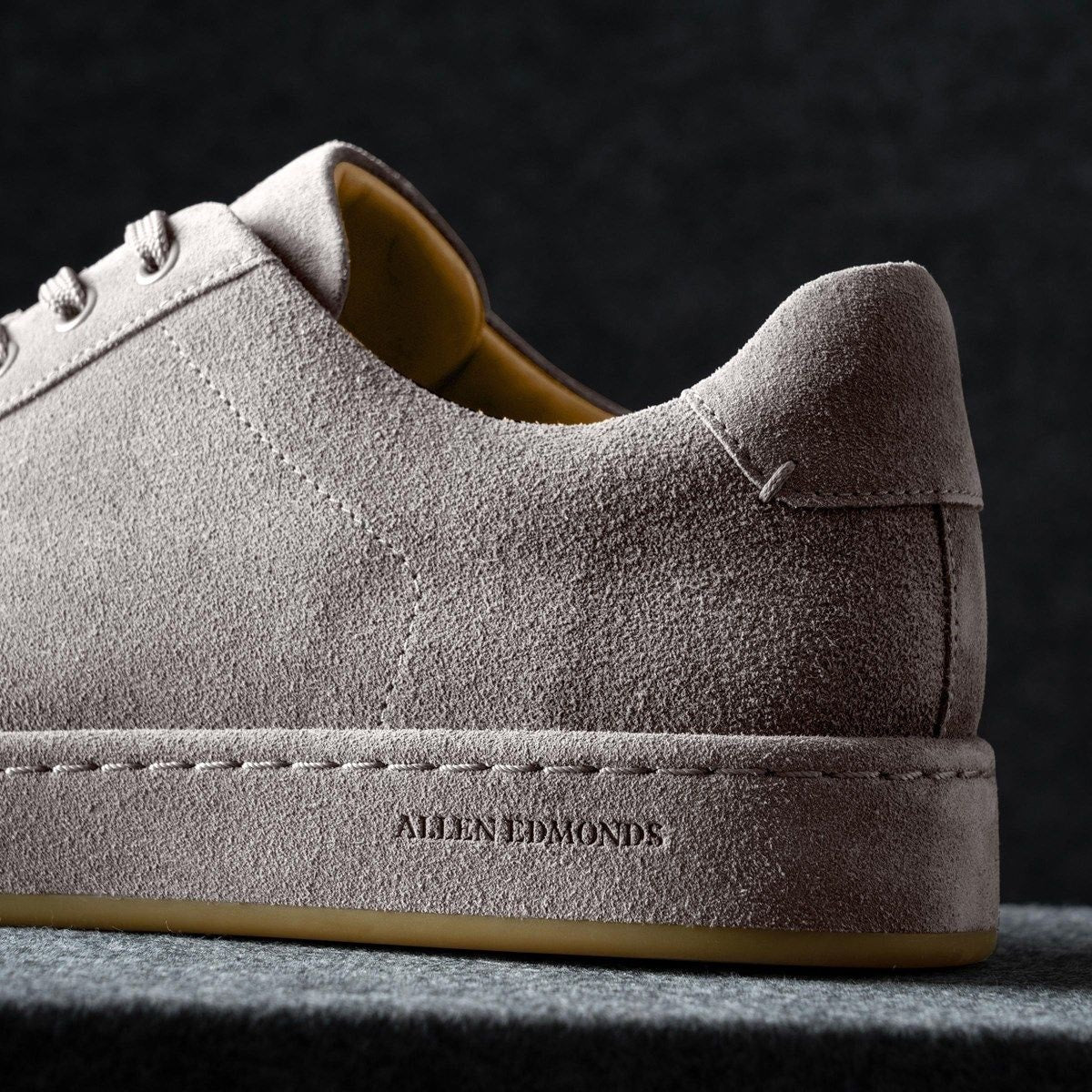 Barnes Lace-up Sneaker - Piombo Grey Suede