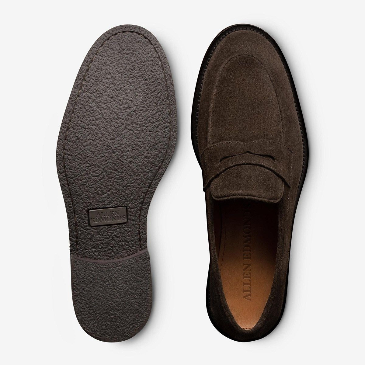 Como Penny Loafer - Bitter Chocolate Suede