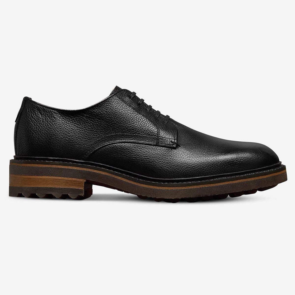 Noah Reserve Plain-toe Derby Dress Shoe - Black Leather