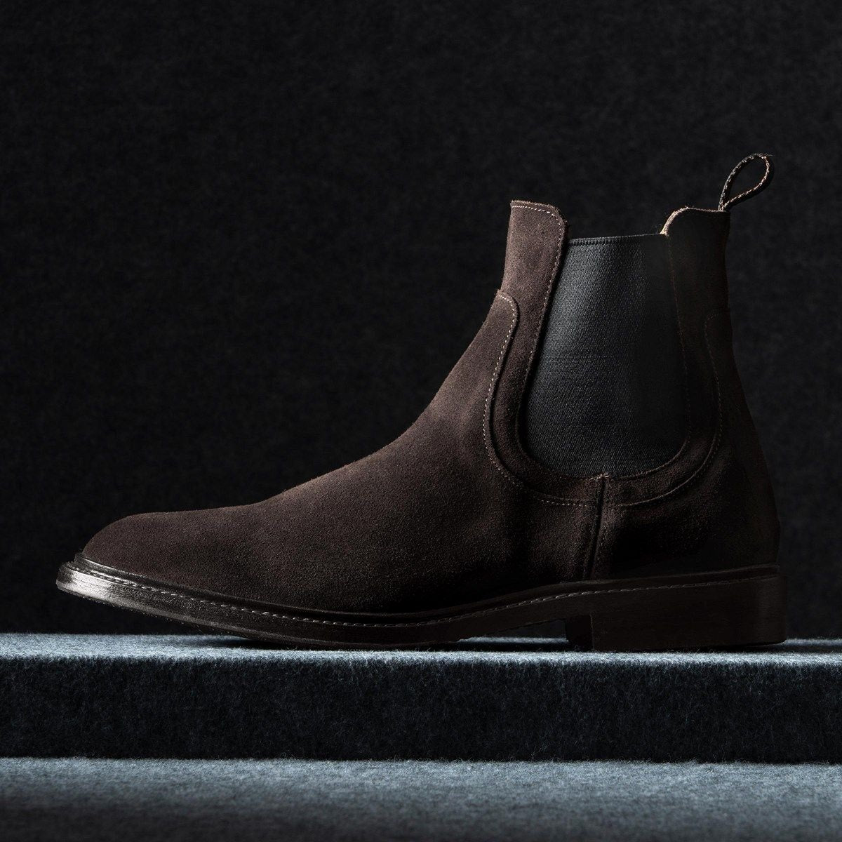 Tanner Weather-ready Chelsea Boot - Bitter Chocolate Suede