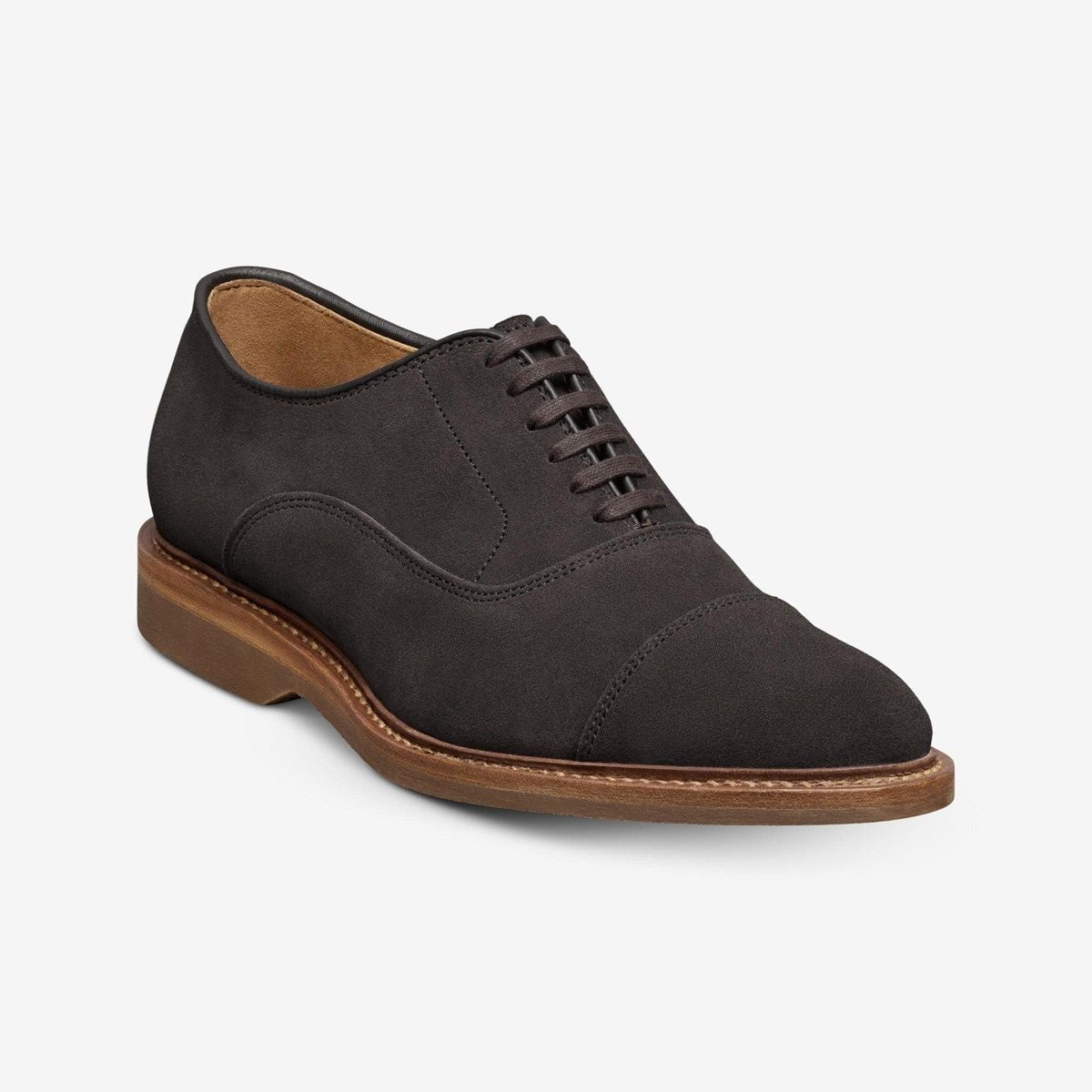 Park Avenue Verse Cap-toe Oxford Dress Shoe - Bitter Chocolate Suede