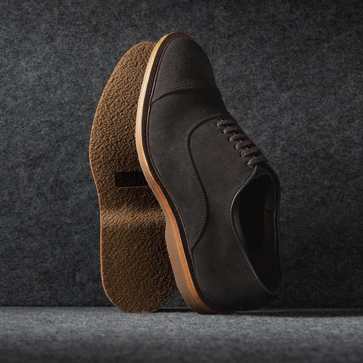 Park Avenue Verse Cap-toe Oxford Dress Shoe - Bitter Chocolate Suede