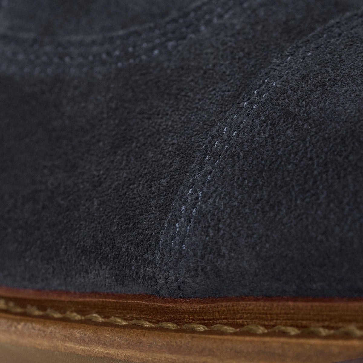 Park Avenue Verse Cap-toe Oxford Boot - Navy Suede