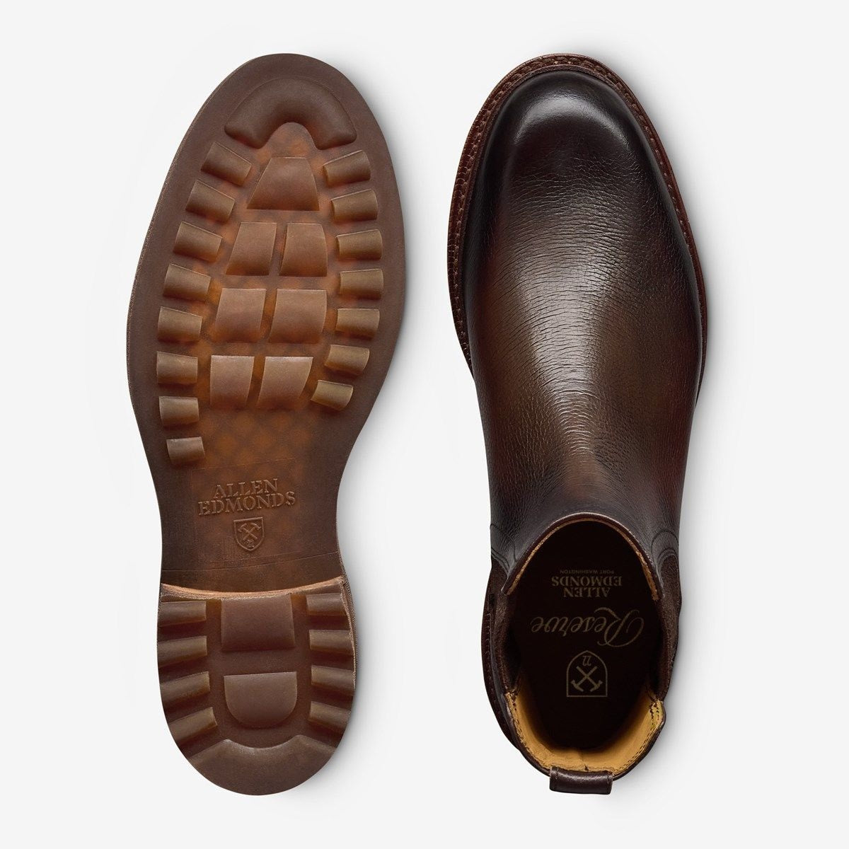 Nash Reserve Chelsea Dress Boot - Dark Brown Leather