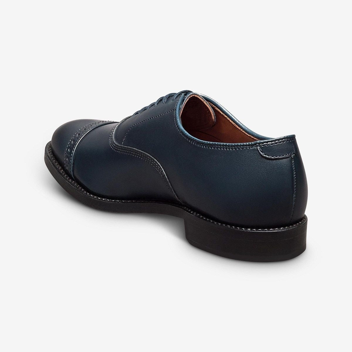 Fifth Avenue Cap-toe Oxford Dress Shoe - Navy Leather
