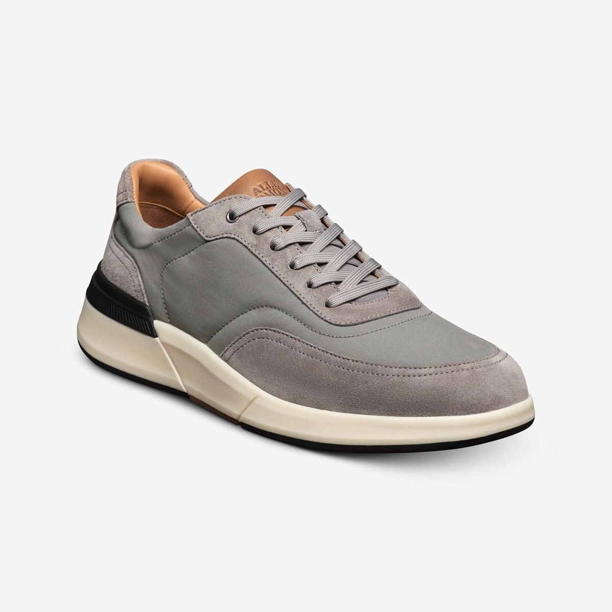 Gramercy Sport Sneaker - Light Grey Fabric And Suede